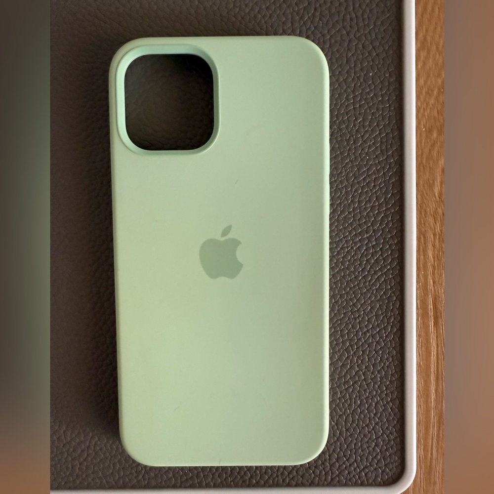 Apple Green iPhone 14 Pro Silicone MagSafe Case - Picture 1 of 4